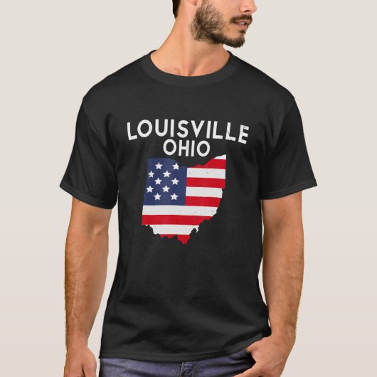 Louisville Ohio USA T-shirt (Voorkant)