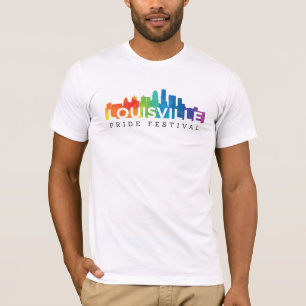 Louisville Pride Mannen American Apparel T-Shirt