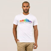 Louisville Pride Mannen Bannella Canvas T-Shirt (Voorkant volledig)