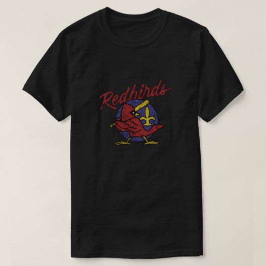 Louisville Redbirds Classic Relaxed Fit T-shirt (Design voorkant)