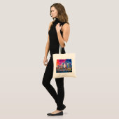 Louisville Skyline Abstracte kunst Tote Bag (Voorkant (model))