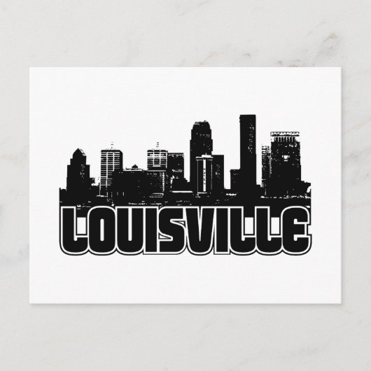 Louisville Skyline Briefkaart (Voorkant)