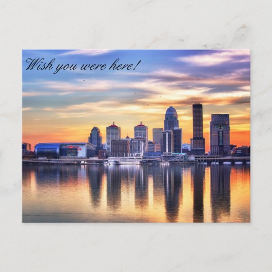 Louisville Skyline Briefkaart (Voorkant)
