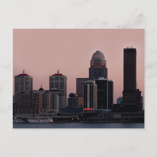Louisville Skyline Briefkaart (Voorkant)