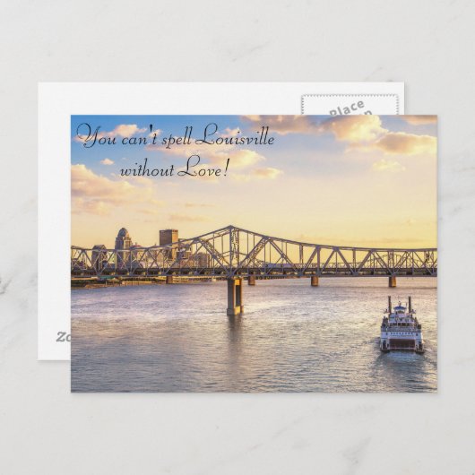 Louisville Skyline en het Belle Briefkaart (Voorkant / Achterkant)