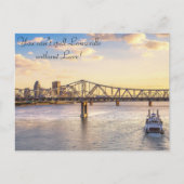 Louisville Skyline en het Belle Briefkaart (Voorkant)