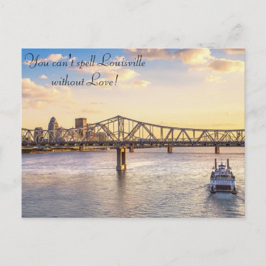 Louisville Skyline en het Belle Briefkaart (Voorkant)