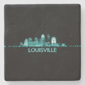 Louisville Skyline Stenen Onderzetter (Voorkant)