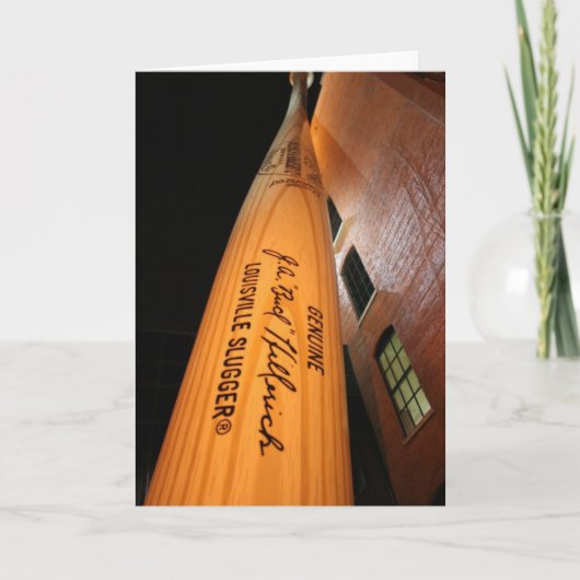 Louisville Slugger Kaart (Voorkant)
