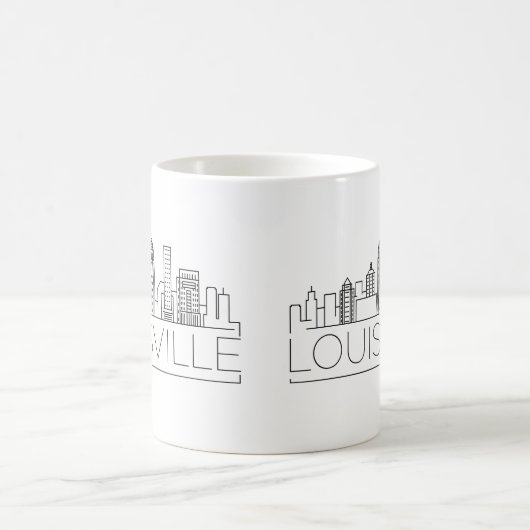 Louisville Stylized Skyline Koffiemok (Center)