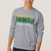 Louisville Thunder Basketball Crew Nek Sweatshirt (Voorkant)