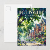 Louisville USA Briefkaart (Voorkant / Achterkant)
