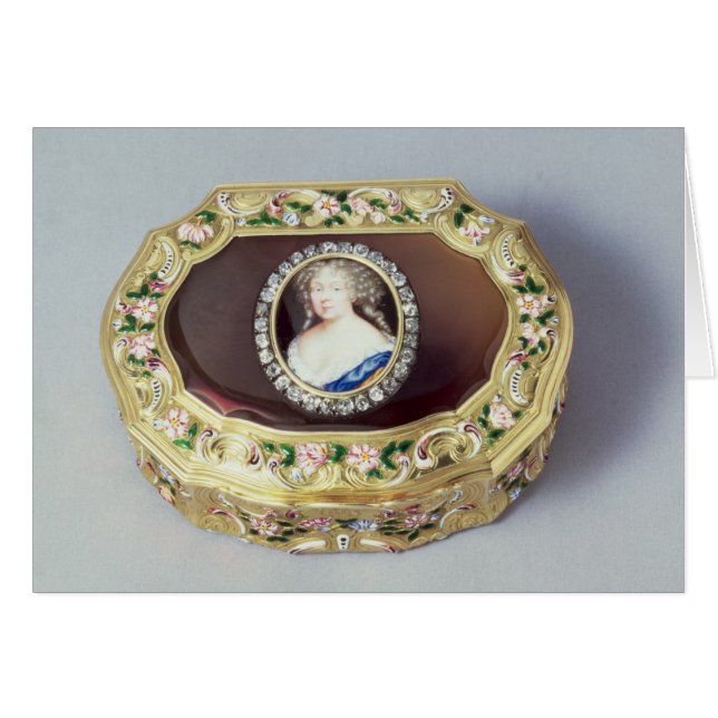 Louix XV ovaal snuff box (Voorkant Horizontaal)