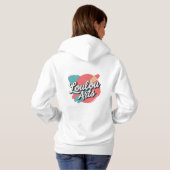 Loulou Arts Logo Hoodie – Creative Artist T-Shirt (Achterkant volledig)