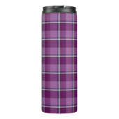 Loulou en Trendy Pink Plaid  Tumbler Thermosbeker (Achterkant)