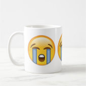 Louly Crying Face Emoji Koffiemok (Links)