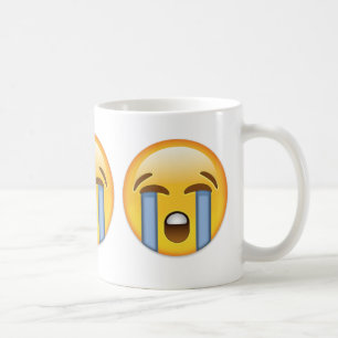 Louly Crying Face Emoji Koffiemok