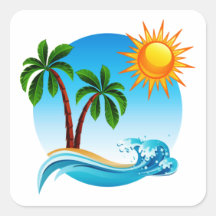 Lounge aan het strand