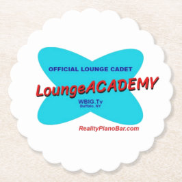 Lounge Academy Retro Cool Buffalo NY Piano Bar Kartonnen Onderzetters