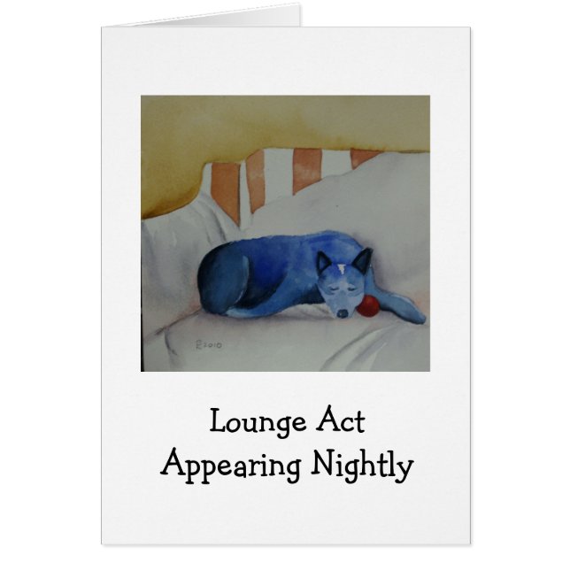 Lounge Act verschijnt 's nachts (Voorkant)