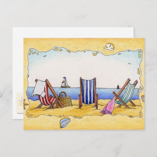 Lounge Chairs - Briefkaart (Voorkant / Achterkant)