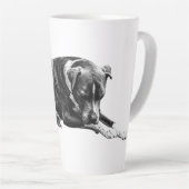 Lounge Dog Morning Mug Latte Mok (Rechterhoek)