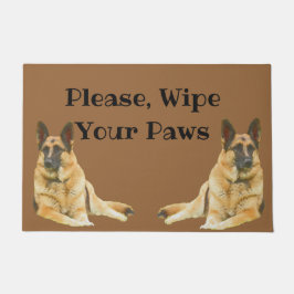 Lounge German Shepherd Dog Deurmat