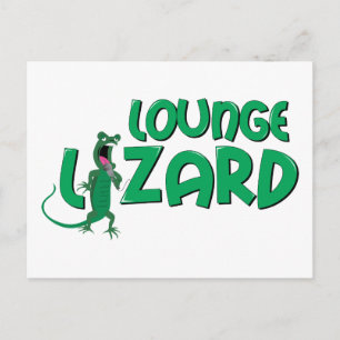 Lounge Lizard Briefkaart