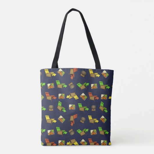 Lounge Lizard Tote Bag (Achterkant)