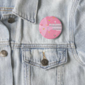 Lounge Pink Kiss Button (In situ)