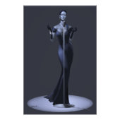 Lounge Singer Poster Print (Voorkant)