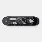 LoungeKat Skateboard: Bass Girl Persoonlijk Skateboard (Horizontaal)