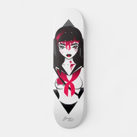 LoungeKat Skateboard: Sukeban Persoonlijk Skateboard (Voorkant)