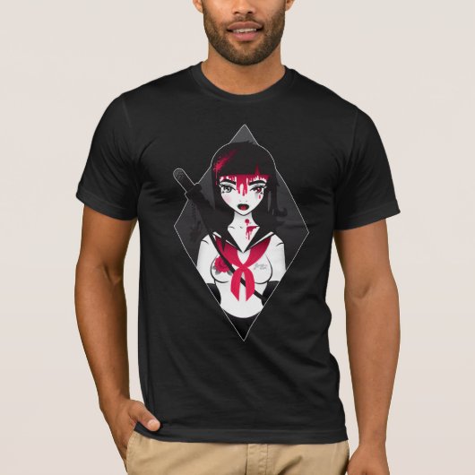 LoungeKat - Sukeban T-shirt (mannen) (Voorkant)