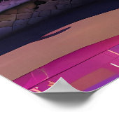 Loungen bij de Serpentine Waters Poster (Hoek)