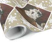 Loungen Westie op de bank Cadeaupapier (Rol Hoek)