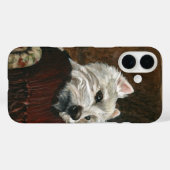 Loungen Westie op de bank Case-Mate iPhone Case (Achterkant (horizontaal))