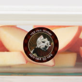 Loungen Westie op de bank Labels (Aangebracht)