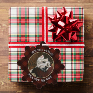 Loungen Westie op de bank Ornament Kaart
