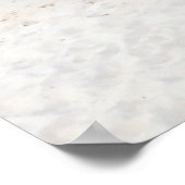 Lounges op het oceaanstrand poster (Hoek)