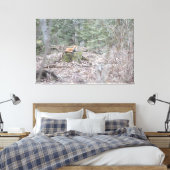 loungevos canvas afdruk (Insitu (Slaapkamer))