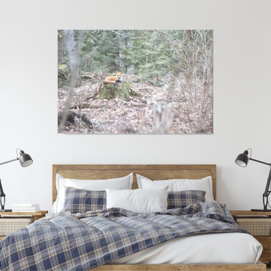 loungevos canvas afdruk (Insitu (Slaapkamer))