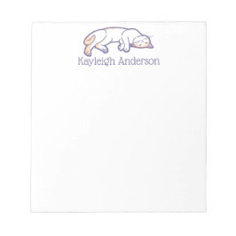 Lounging Cat Notitieblok