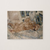 Lounging Cocker Spaniel Legpuzzel (Horizontaal)