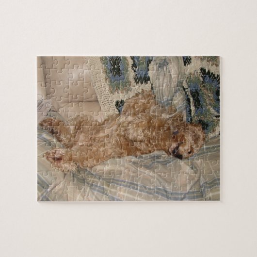 Lounging Cocker Spaniel Legpuzzel (Horizontaal)