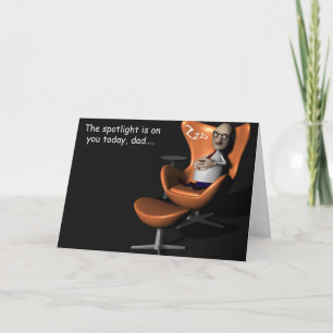 'Lounging Dad'-Kaart Kaart
