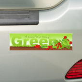Lounging Frog Bumpersticker (Op auto)