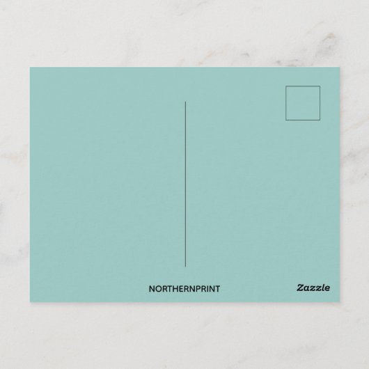  Lounging Lady Liberty Briefkaart (Achterkant)