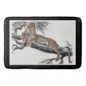Lounging Leopard Badmat (Voorkant)