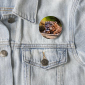 Lounging Leopard Ronde Button 5,7 Cm (In situ)